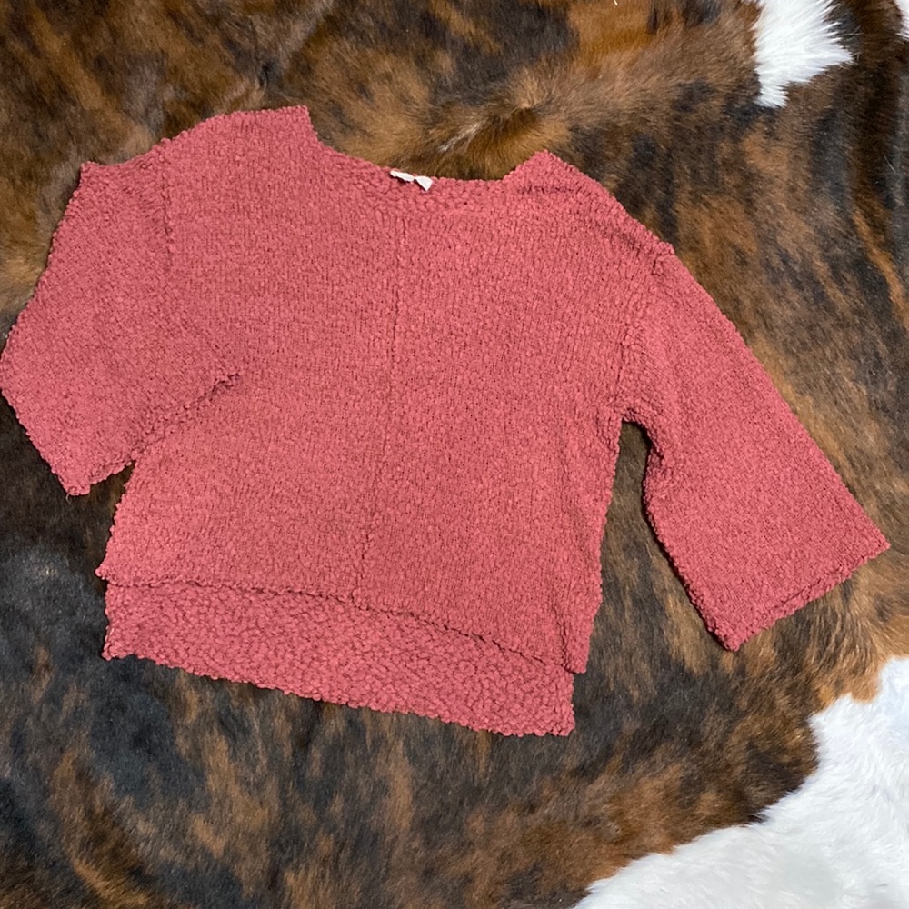 Pink Oversized Sweater- Size M